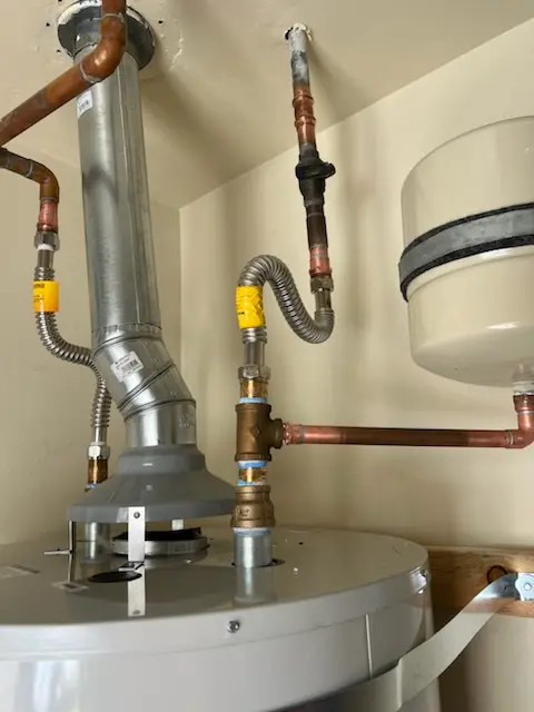 Water heater installation and plumbing repair in South Windsor